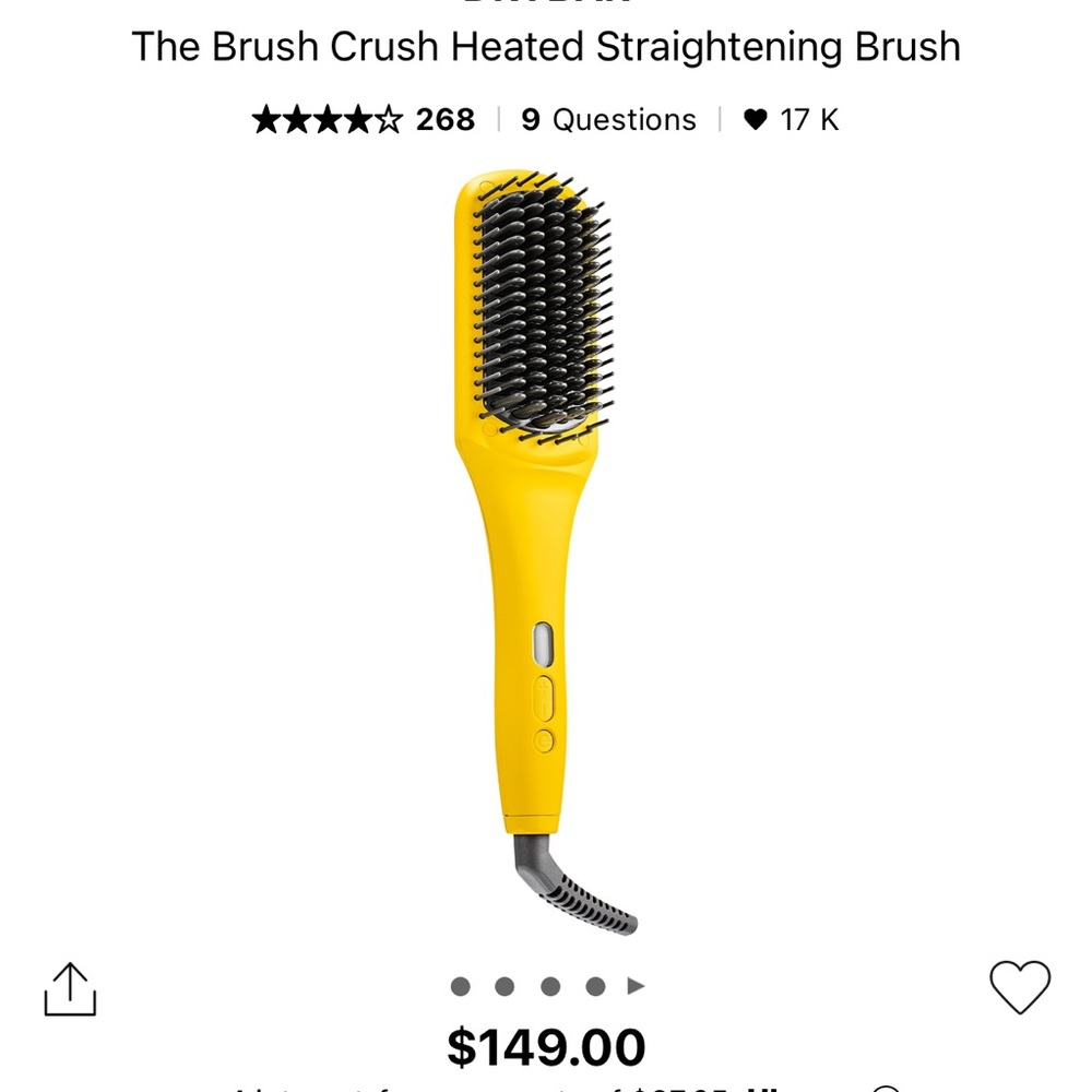 Drybar Heated Straightening Brush